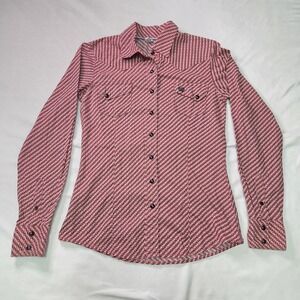 Cinch Womens XS Button-Up Snap LS Western Cowgirl Rodeo Horse Girl Equestrian